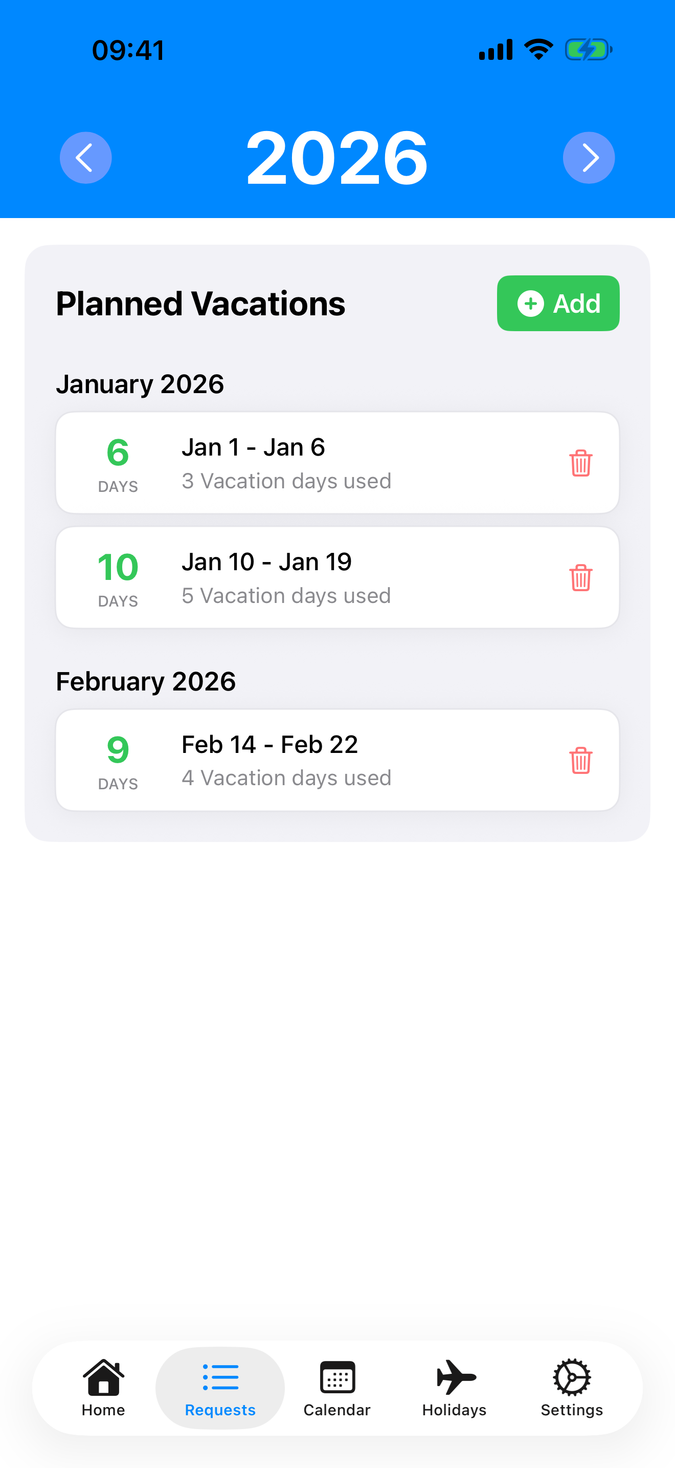 vacation-maximizer screenshot